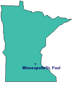 Map of Minn.
