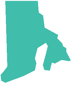 map of RI