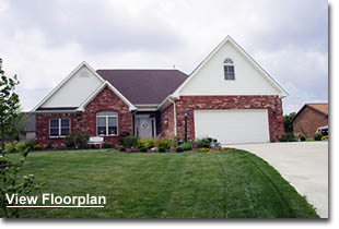 Terre Haute new home photo with floorplan