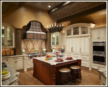 A custom kitchen photo by Central Florida custom builder, JRW